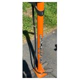 Bicycle Accessories including Trek CycleOps Indoor Bike Trainer, Tire Pump, Bike Pedals, Reflective Yield Sign and Bike Fanny Pack