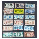 Vintage Minnesota License Plates
