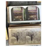 Vintage Stereoscope Viewer with Original Box and Many Viewing Cards