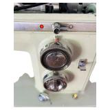 Vintage Sears Kenmore Sewing Machine and Table