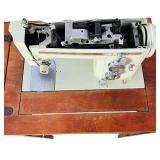 Vintage Sears Kenmore Sewing Machine and Table