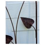 6 Foot Metal Leaf Design Trellis