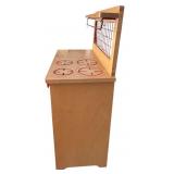Awesome Childrens Wood Kitchen Stove and Sink