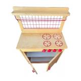 Awesome Childrens Wood Kitchen Stove and Sink