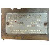 Antique Bendix 1948 Engine Order Telegraph Submarine WW2 Transmiter Unit