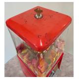 Vintage 10 Cent Gum Ball Machine with Key