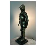 Bronze Colored Medieval Knight