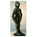 Bronze Colored Medieval Knight