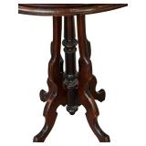 Antique Victorian Marble Top Parlor Table