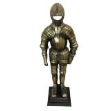 Bronze Colored Medieval Knight