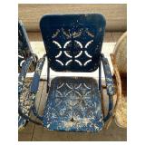 Vintage Metal Patio Chairs