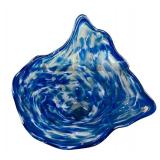 Hand Blown Art Glass Artisan Created Bowl
