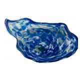 Hand Blown Art Glass Artisan Created Bowl