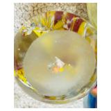 Four Stunning Art Glass Paperweights