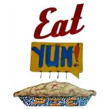 Whimsical Signs Eat, Yum and PIE!