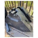 Extra Large Purple Leaf Deck / Patio Umbrella