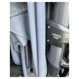 Extra Large Purple Leaf Deck / Patio Umbrella