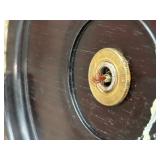 Gorgeous Vintage Blue / Seafoam Lamp - Needs Cord