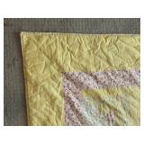 Pretty Pastel Yellow Quilt