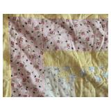 Pretty Pastel Yellow Quilt