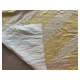 Pretty Pastel Yellow Quilt