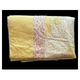 Pretty Pastel Yellow Quilt