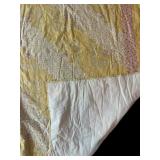 Pretty Pastel Yellow Quilt