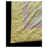 Pretty Pastel Yellow Quilt
