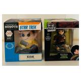 Star Trek Handmade by Robots Captain Kirk Figurine and Mini Epics Weta Workshop LootCrate Exclusive Frodo Baggins