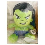 Captain Marvel Beach Bath Pool Towel Loot Crate Exclusive Avengers, Exclusive Hulk Phunny Plush Marvel Loot Crate Kids Plush Doll KIDROBOT, The Simpsons Treehouse of Horror Phunny Plush Zombie Lisa Ki