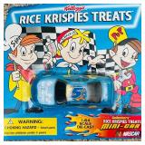 Vintage NEW Hot Wheels, Nestle Nesquik Racing Car, Jeff Green #10, Monte Carlo, Ricky Rudd #10 Tide Race Car NASCAR Diecast Toy Orange White Ford and Two Vintage Sealed 1/64 Die Cast Nascar 5 Monte Ca