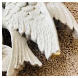 Lightweight White Resin Indoor / Outdoor Decor