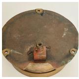 Vintage Treasures including Freon Suction Pressure Gauge and Antique Horse Carriage Buggy Round Cast Iron Step