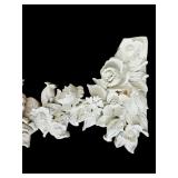Lightweight White Resin Indoor / Outdoor Decor