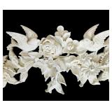 Lightweight White Resin Indoor / Outdoor Decor