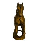 Pair of Vintage Cast Iron Prancing Pony / Still Coin Bank AC Williams Vintage Horses