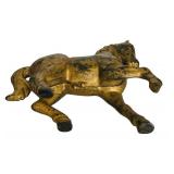 Pair of Vintage Cast Iron Prancing Pony / Still Coin Bank AC Williams Vintage Horses