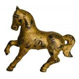 Pair of Vintage Cast Iron Prancing Pony / Still Coin Bank AC Williams Vintage Horses