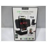 NEW myCharge 2-in-1 Charging Stand with 15 Watt Wireless Charge Surface 20W Charge