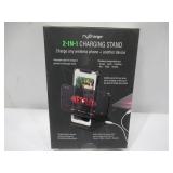 NEW myCharge 2-in-1 Charging Stand with 15 Watt Wireless Charge Surface 20W Charge