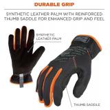 NEW Ergodyne ProFlex 815 Work Gloves, Gauntlet Cuff, Breathable Comfort, Extra Large
