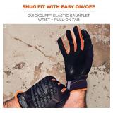 NEW Ergodyne ProFlex 815 Work Gloves, Gauntlet Cuff, Breathable Comfort, Extra Large