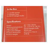 Dartwood Candle Warmer Lamp with Adjustable Brightness and Timer Function - Candle Wax Warmer for Home Décor