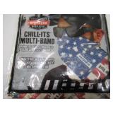 NEW Pair of Ergodyne Chill-Its 6485 Multi-Band - Stars and Stripes - Be Tenacious