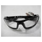 NEW 2 Pack of Ergodyne Skullerz ODIN Safety Glasses-Eye Protection Clear Lens Black Frame