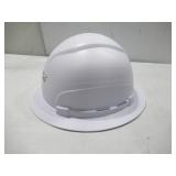 NEW Skullerz 8969 Lightweight Full Brim Hard Hat - Type 1, Class E - WHITE - E.K. Services