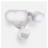 NEW Wasserstein Wired Smart Floodlight - Motion Sensor and Timer Control (White)