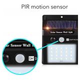 Dartwood 20 LED Solar Spotlight with Motion Sensor - 150 Lumens Weatherproof Spotlight (2-Pack)