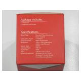 DARTWOOD 2K QHD USB Webcam with Built-in Microphone and Lens Cover (Black)