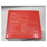 Dartwood Solar String Lights - Outdoor Decorative Solar Fairy Lights for Your House, Yard, or Garden (2 Pack, Blue)